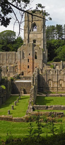 Fountains Abbey/from a photo by Arnold Underwood/Aug 2016